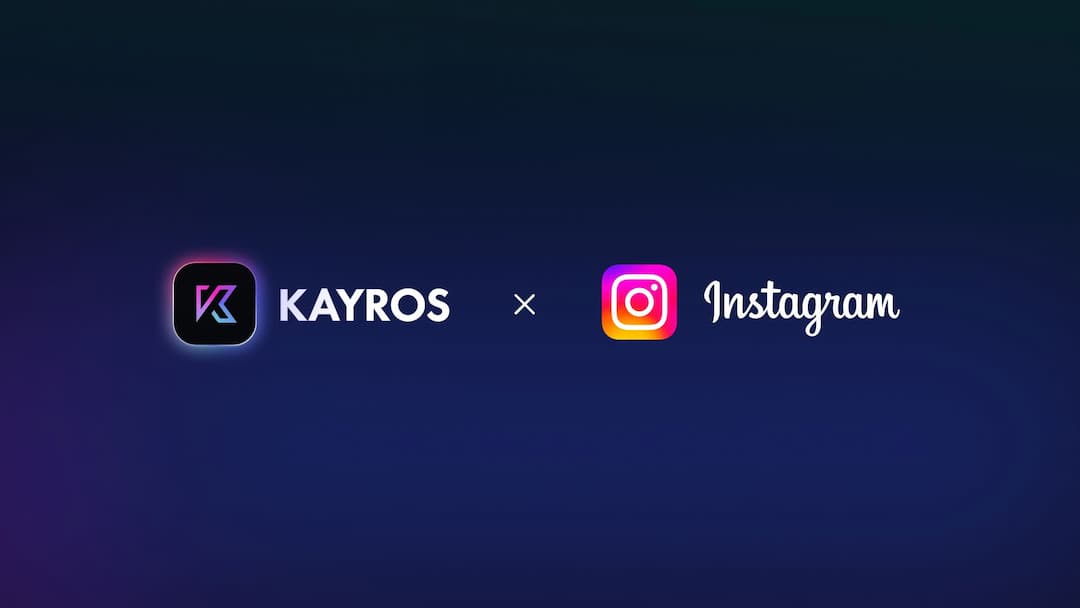 Kayros is live on Instagram!