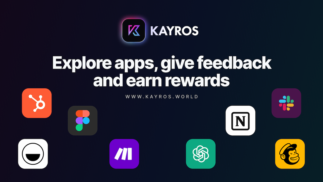 Welcome to the future of Kayros: tech, apps & rewards 🚀